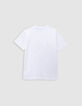 T-shirt blanc coton bio dragon-K garçon-4