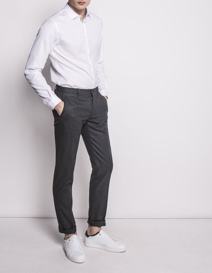 Men's slim trousers-2