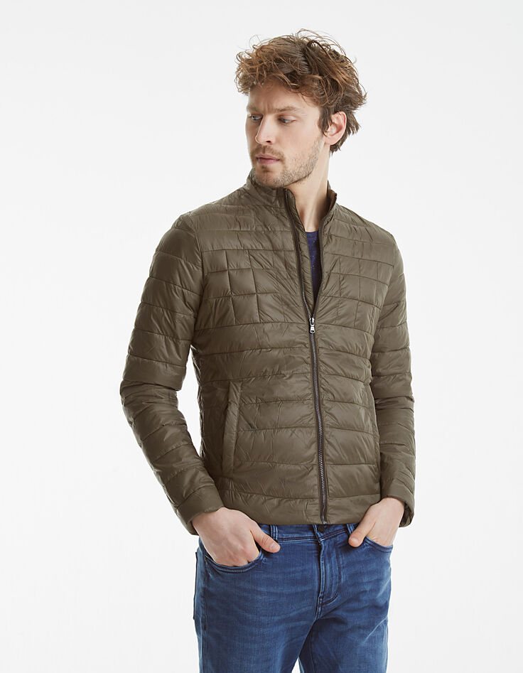 Sous-doudoune kaki homme-2