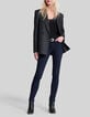 Jean slim blue black waterless Femme-1