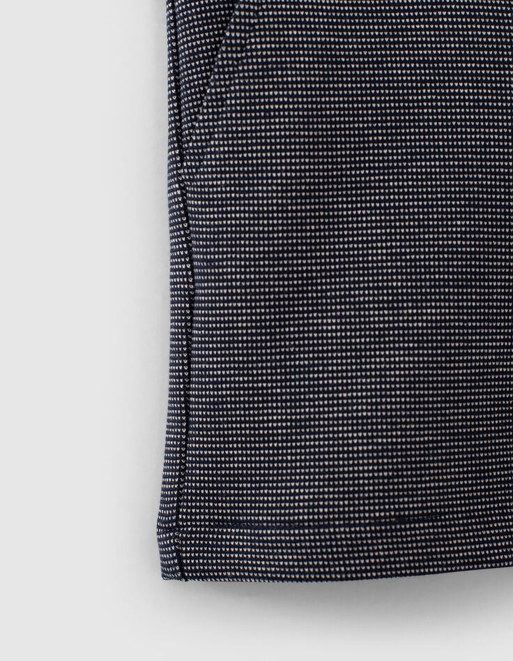 Bermuda chino navy faux-uni bébé garçon-4 Bermuda chino navy faux-uni bébé garçon-4