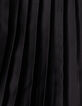 Vestido negro plisado top encaje trampantojo niña-9