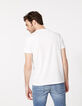 Camiseta blanca IKKS BETTER con botellas Hombre-3