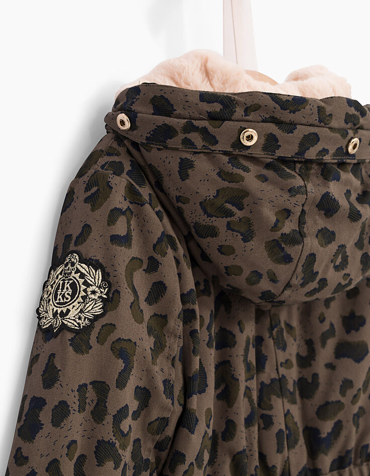 Parka léopard fille-7