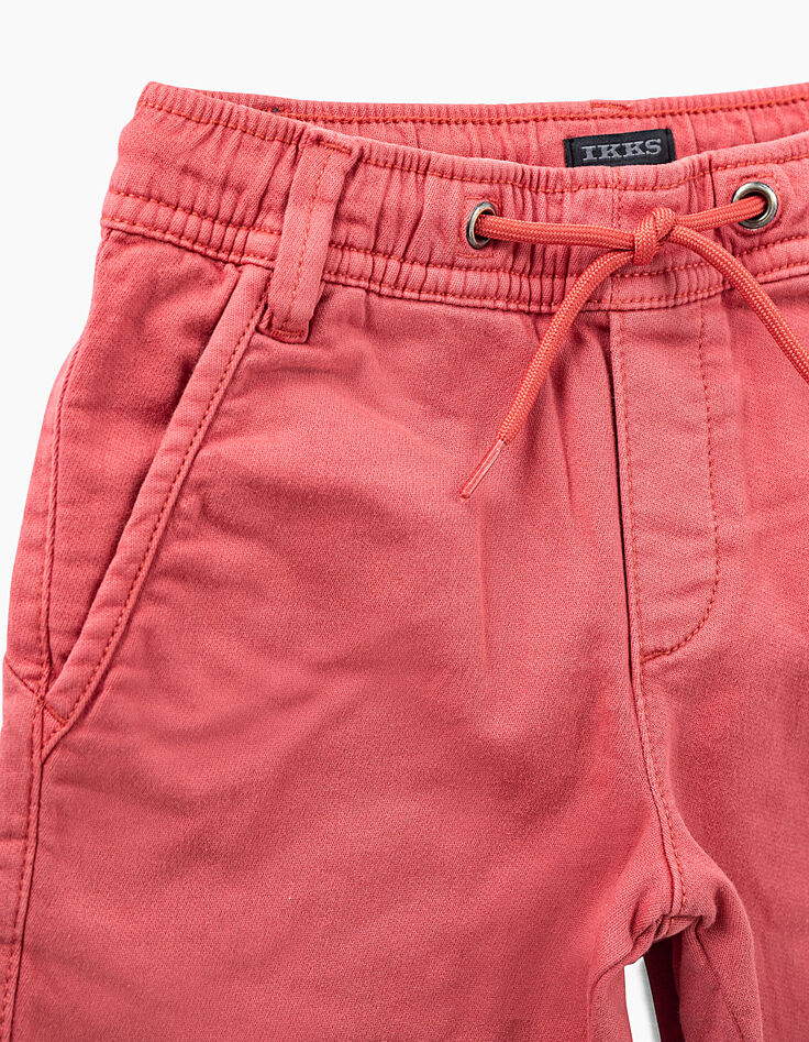 Bermudas coral punto knitlook niño -6 Bermudas coral punto knitlook niño -6