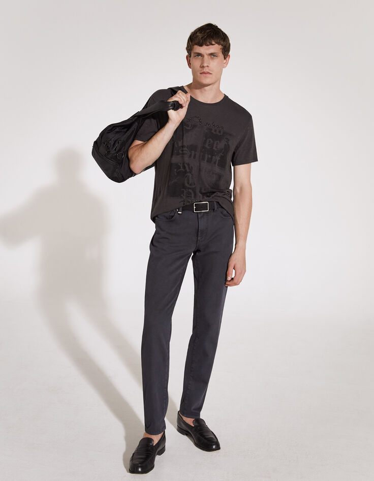 Stormgrijze SLIM jeans Peter Heren-4