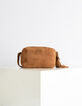 Women’s The Small Messenger studded suede clutch-3