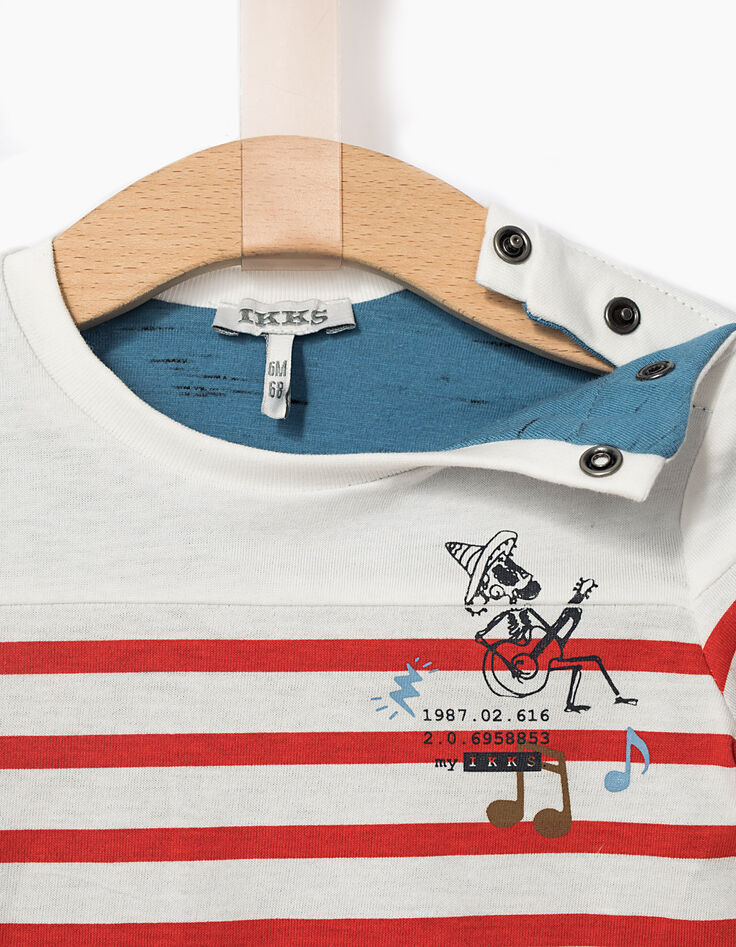 Baby boys' reversible T-shirt-5 Baby boys' reversible T-shirt-5