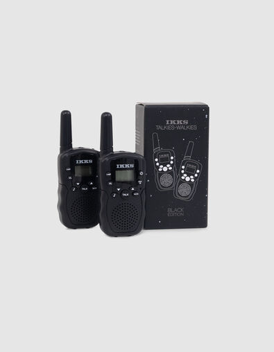 Walkie-talkies Black-Edition IKKS - IKKS