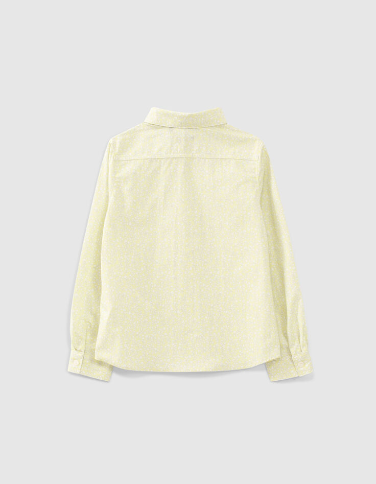Lemon Jungenhemd mit Blumenprint-3