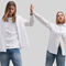 Unisex white organic cotton Gender Free shirt - IKKS image number 5