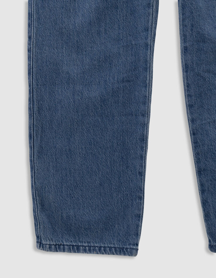 Mono pantalón vaquero azul niña-7