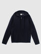 C&aacute;rdigan azul marino capucha 100&nbsp;% cachemira hombre-4