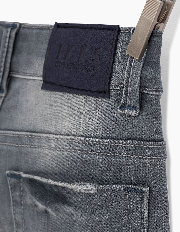 Jean regular gris clair garçon-3 Jean regular gris clair garçon-3