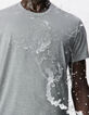 Graues DRY FAST T-Shirt Rundhalsausschnitt-5