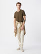 Jean SLIM lin POWERFLEX Homme-5