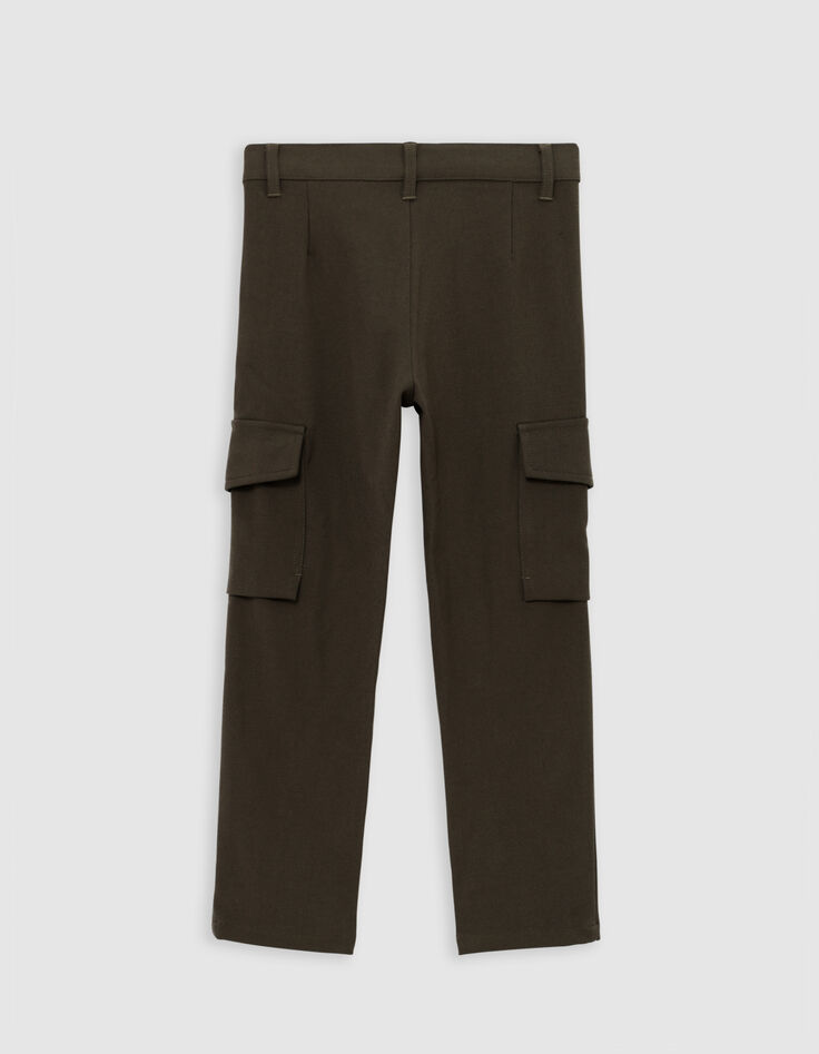 Boy's khaki CHINO battle pants-3