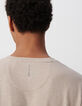 Men’s sand hemp blend DRY FAST T-shirt-5