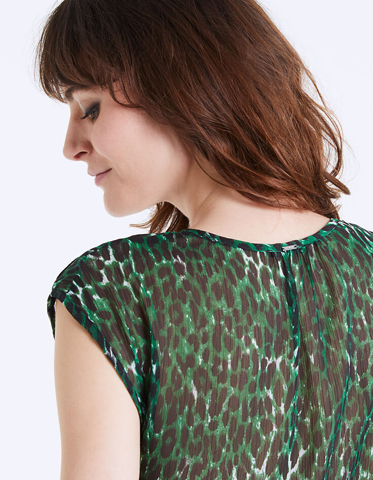 Voile top luipaardprint-5