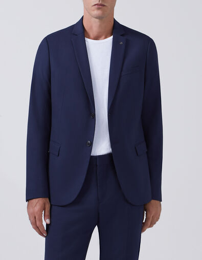 Men's indigo suit jacket - IKKS