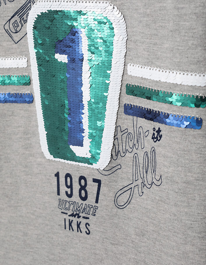 Boys' flip sequin T-shirt - IKKS