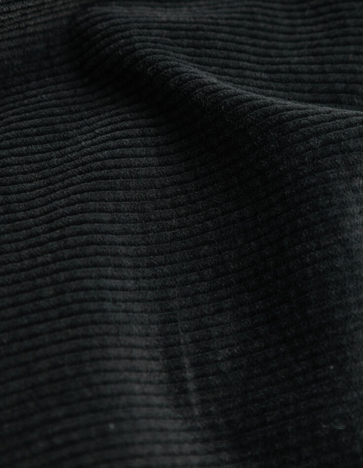 Surchemise grise velours côtelé maxi poche Homme-8