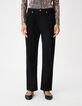 Jean droit noir 7/8e Anders Femme-2