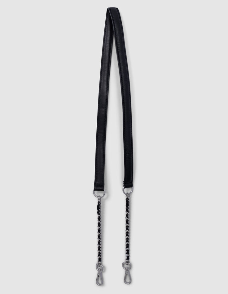 La bandouli&egrave;re 111 en cuir d'agneau chrome free femme-1