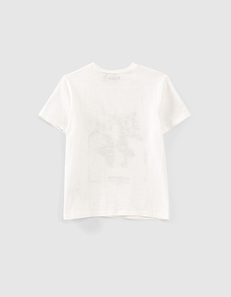 Boys’ off-white trompe-l'œil image organic T-shirt-3 Boys’ off-white trompe-l'œil image organic T-shirt-3