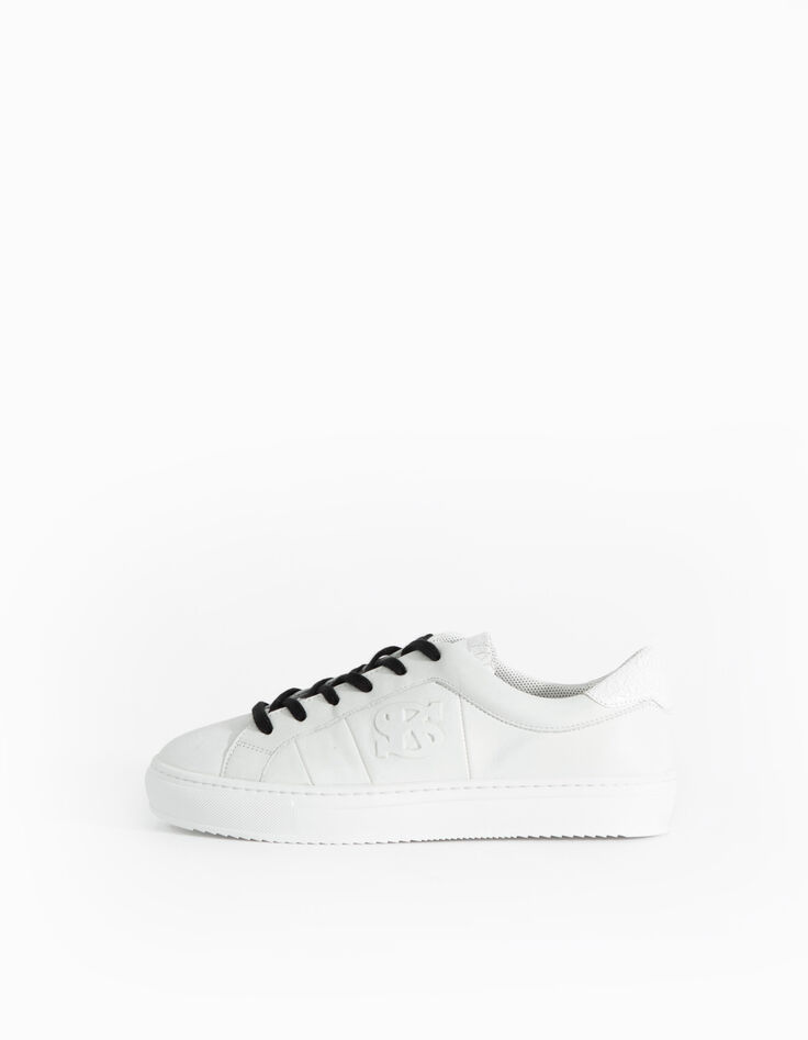 Damen IKKS Ledersneakers-2