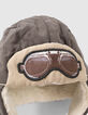 Gorro de aviador sésamo forrado gafas motorista bebé niño -2