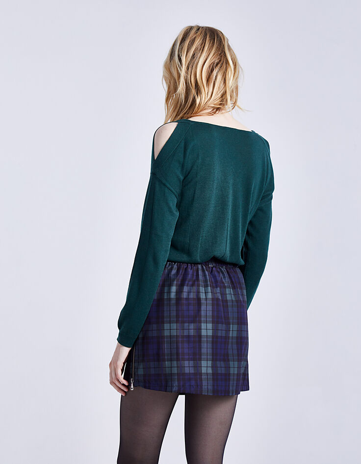 Pull épaules dénudées femme-3