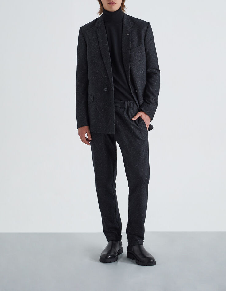 Men’s charcoal Pure Edition suit trousers-8