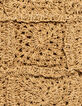 Camelbrauner Korb, geflochten, Bast-Optik-4