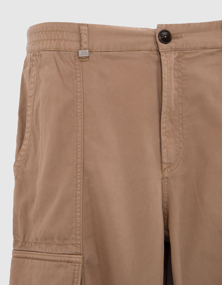 Pantalon BATTLE beige Lyocell® Homme-7