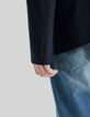 Gender Free-Blazer croisé marine Mixte-5 Gender Free-Blazer croisé marine Mixte-5
