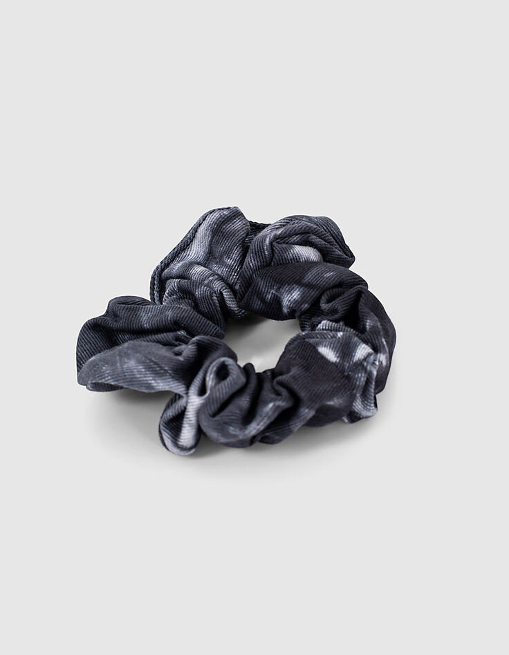Cremewei&szlig;e M&auml;dchenhaargummis mit Tie-and-Dye-Effekt-3