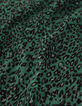 Groen T-shirt linnen tricot luipaardprint Dames-4