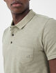 Stone Green Herrenpoloshirt mit Brusttasche-1