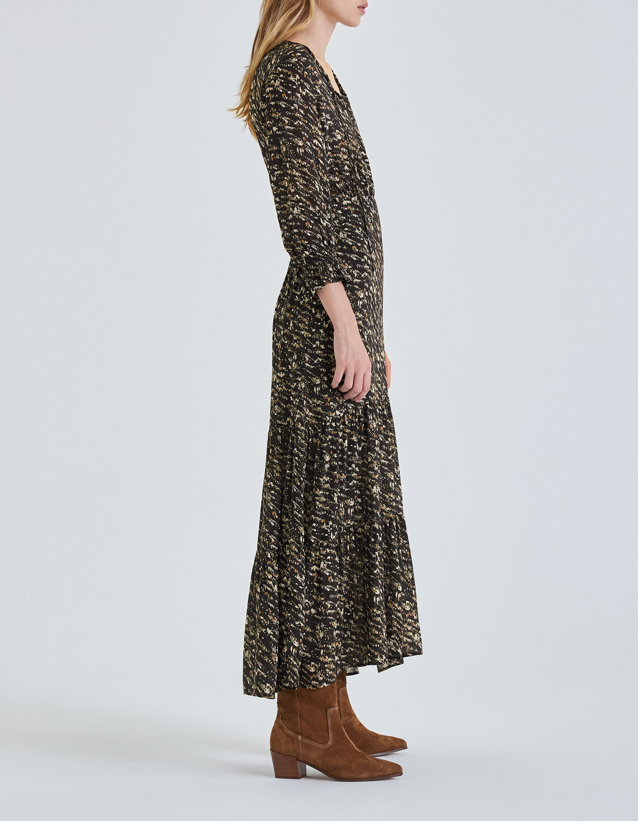 Ikks robe hot sale longue noire