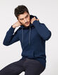 Sudadera índico con capucha con cordones IKKS Hombre-1