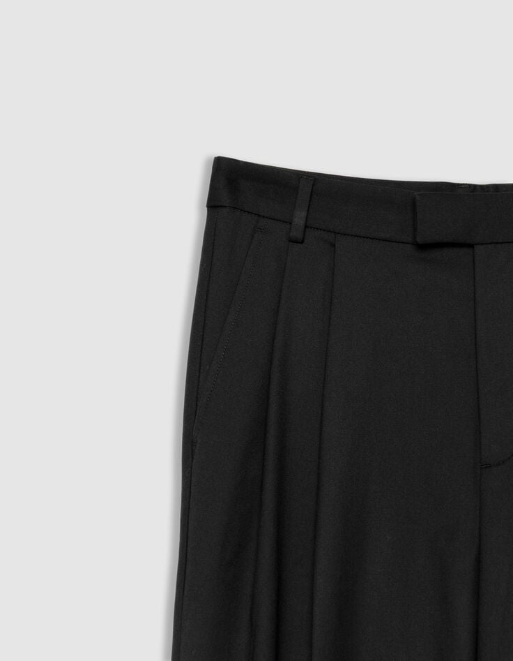 Schwarze Damen-Cropped-Hose Umschlag-7 Schwarze Damen-Cropped-Hose Umschlag-7