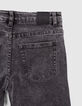 Medium Grey Relaxed-Jungenjeans mit Used-Optik -6