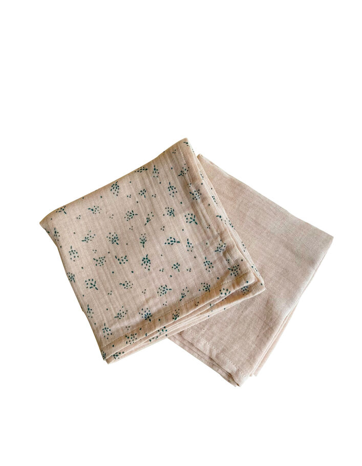 Ava Gauze Button Tank - Eucalyptus