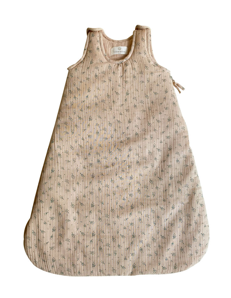 Gigoteuse hiver écrue gaze coton bio 6-18m GABRIELLE PARIS-1