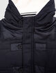 Parka navy à capuche garnissage recyclé bébé garçon -5