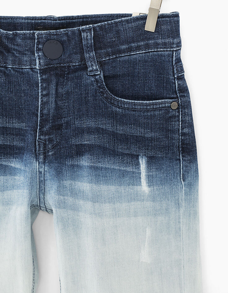 Bermudas vaqueras blue black deep die ni&ntilde;o -3