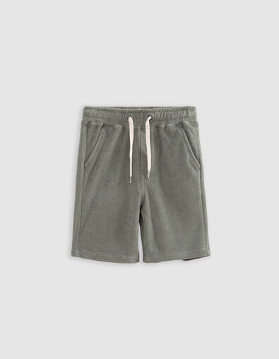Bermudas caqui rizo ni&ntilde;o - IKKS