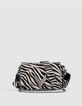 Le 111 ZEBRA écru toile motif zébré Femme-1