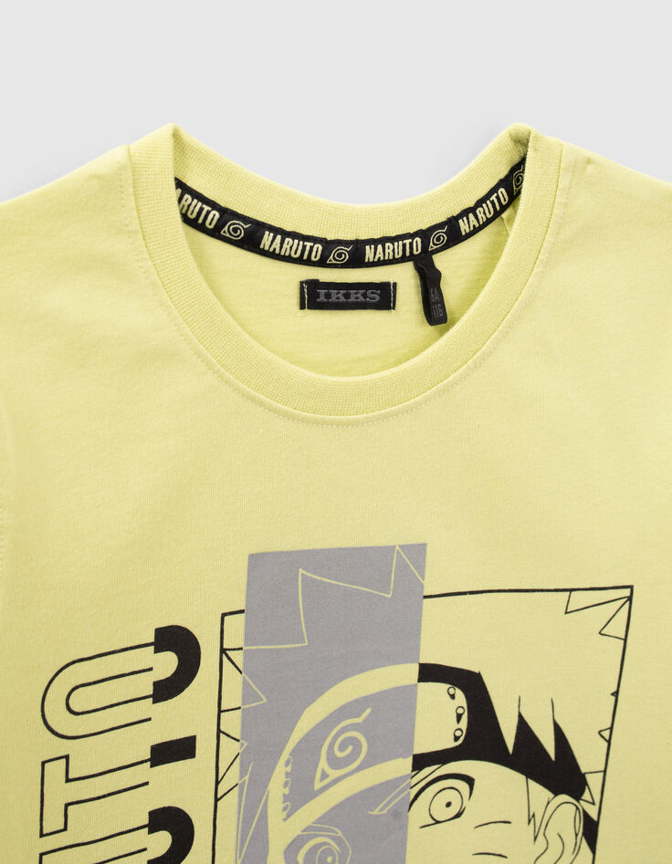 Camiseta NARUTO amarillo reflectante niño-2